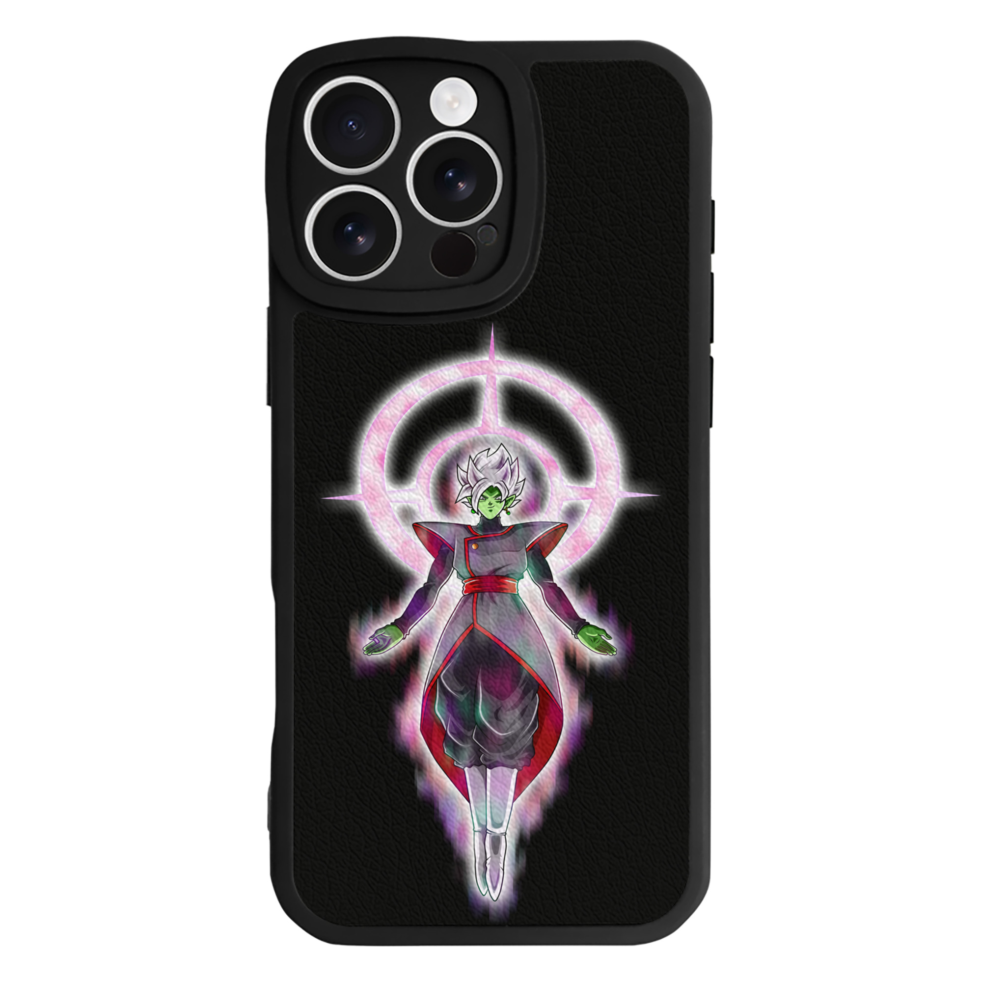 （画像用） ドラゴンボール DRAGON BALL 【iPhone 16シリーズ対応】シリコンスマホケース（レザー調） 材質：シリコン